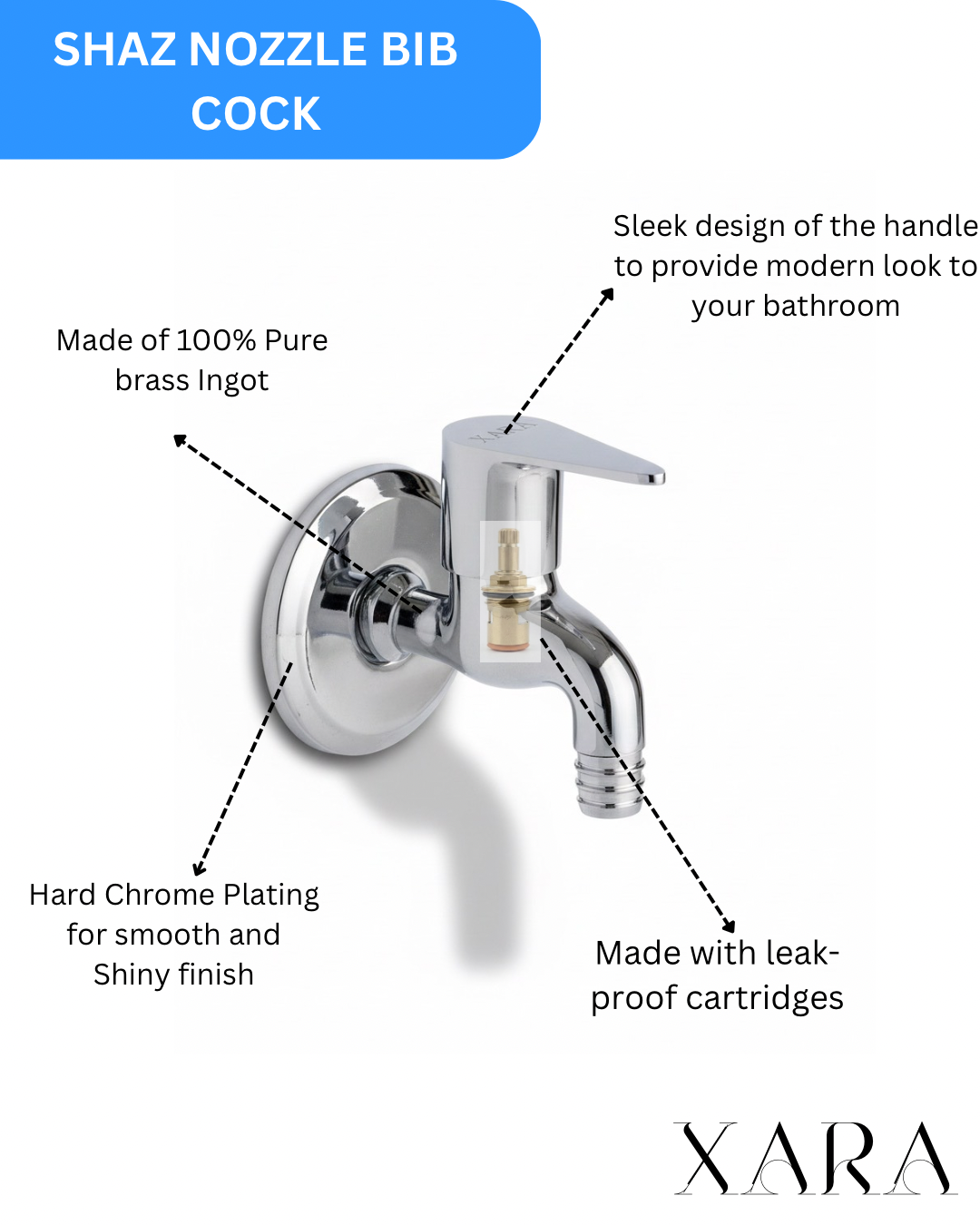 XARA SHAZ NOZZLE BIB TAP